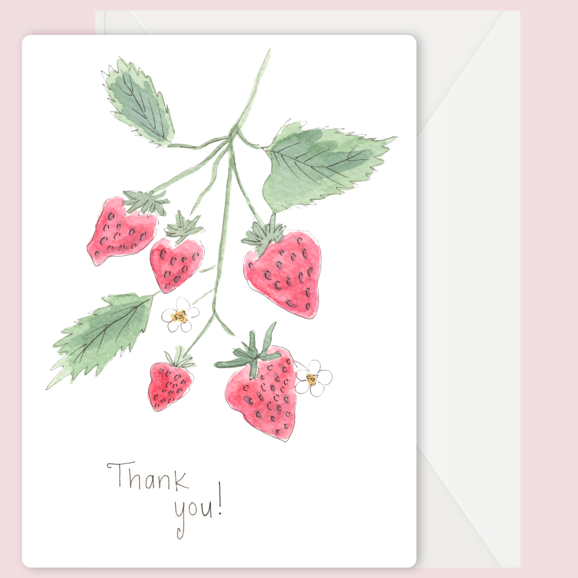 "Strawberry Thank You"