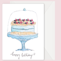 "Blue Birthday Cake"