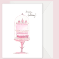 "Pink Birthday Cake"