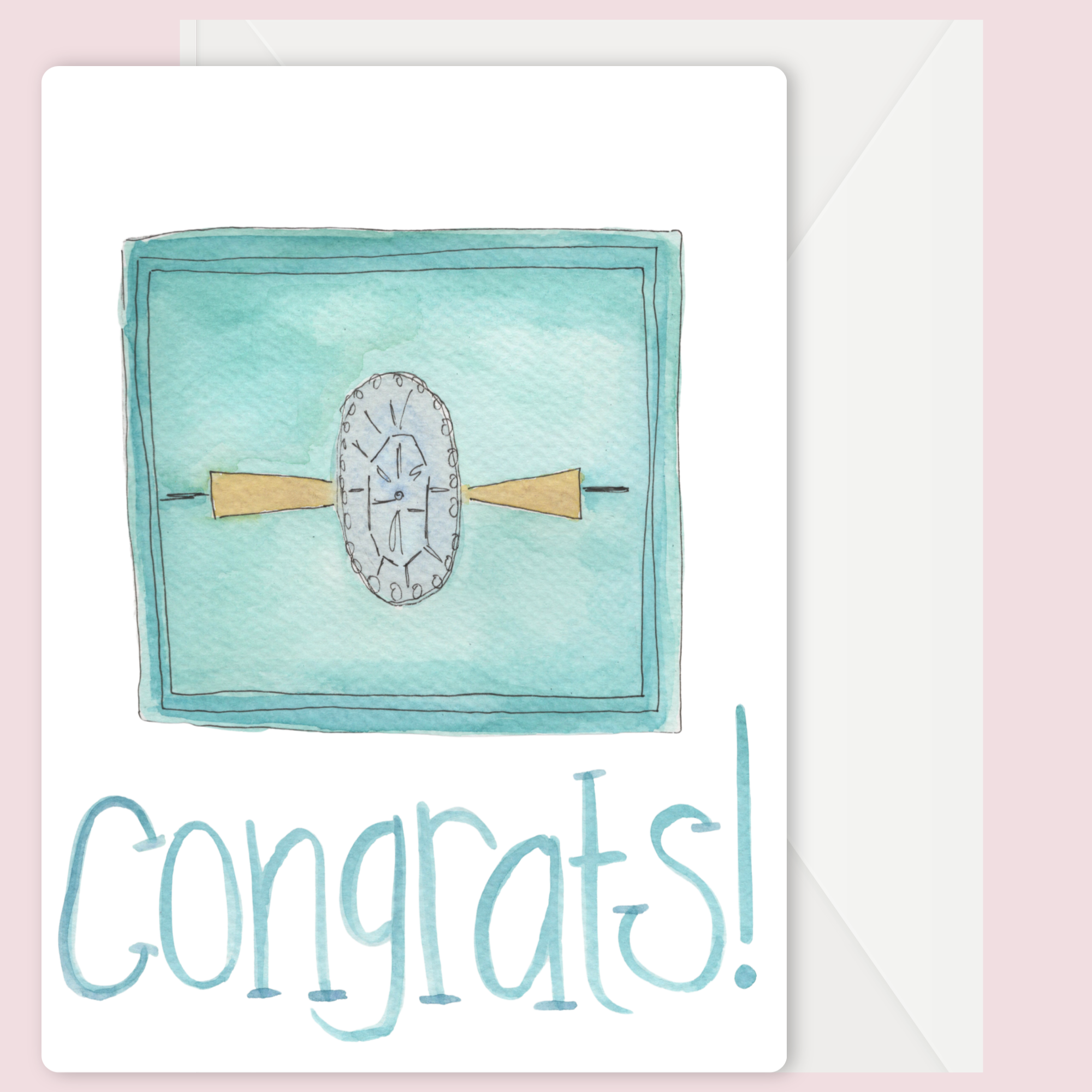 "Congrats Engagement Ring"