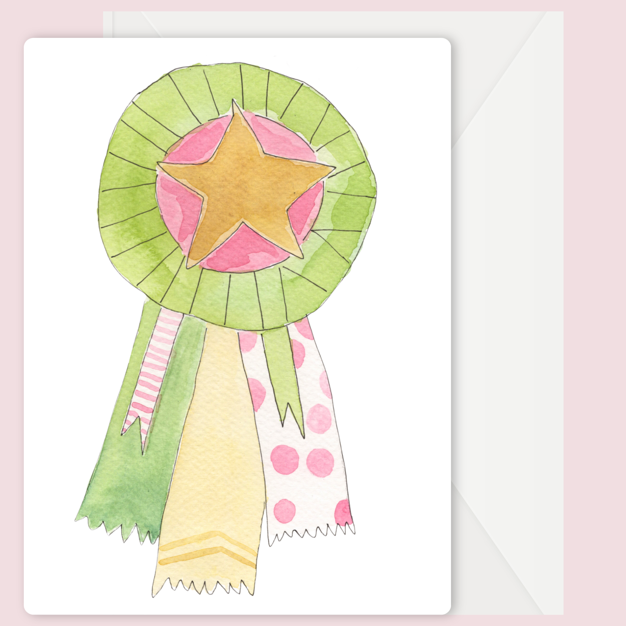"Congrats Colorful Ribbon"